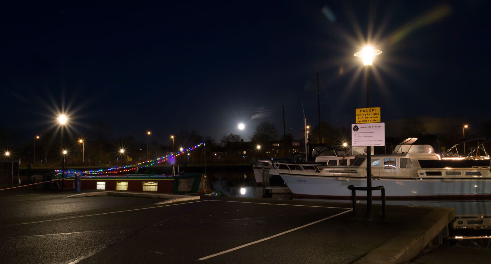 Der Hafen im Abendlicht
