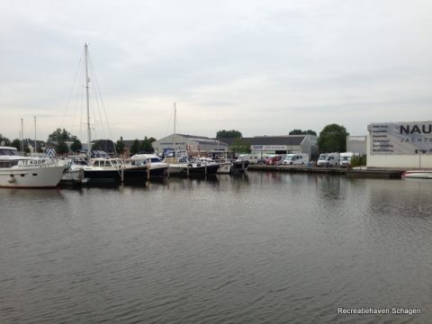 Blick über den Hafen