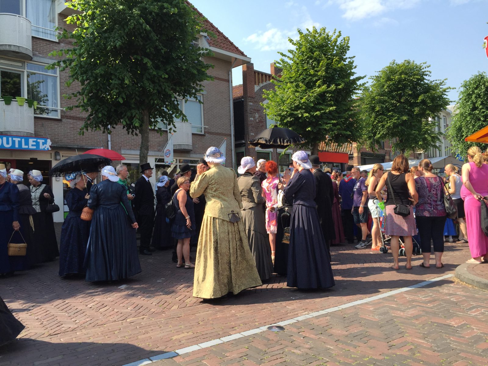 Westfriesische Folklore im Zentrum